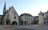 La place de la bastide d'Eymet