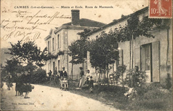 Mairie et école
