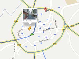 Déplacer Pegman dans Google Maps