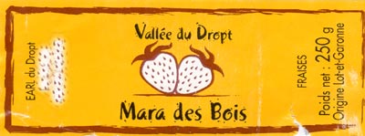 label valle du Dropt